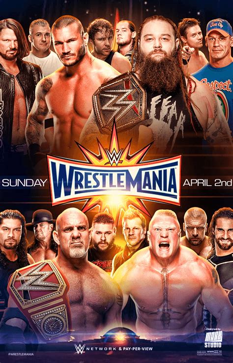 WWE WrestleMania 33 .